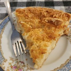 Holman Valley Steakhouse - Coconut buttermilk pie