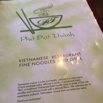 Pho Dat Thanh - Vietnamese Near Me - Columbia, Maryland