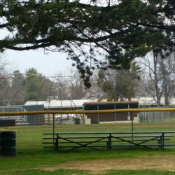 Ahlstrom Park - Fenced in baseball diamond