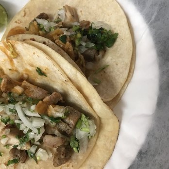 El Rodeo - two tacos on a paper plate - Mexican Near Me - Norfolk, Nebraska