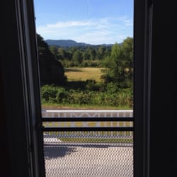Hanson Country Inn - This the view from the door to the balcony inside the room.