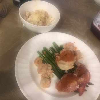 Chef David- The Napa Chef - Lobster and shrimp with asparagus - Personal Chefs Near Me Chef David- The Napa Chef - Lobster and shrimp with asparagus - Personal Chefs Near Me