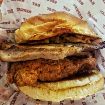 Big Chicken - Shaq Fu sandwich - Chicken Shop Near Me - Las Vegas, Nevada