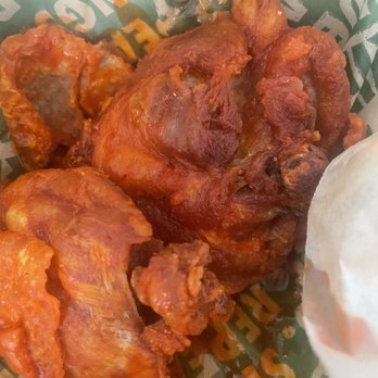 Wingstop - $4.89 2 piece chicken thigh. Tiny. Smaller than a wing. - Chicken Wings Near Me - Chico, California