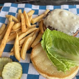 Burger, not as good as past visits. Burger, not as good as past visits.