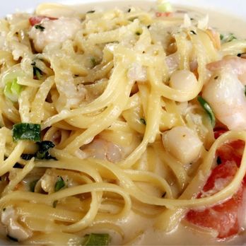 The Fish Hopper - Seafood Pasta Isabella - Seafood Near Me - Monterey, California