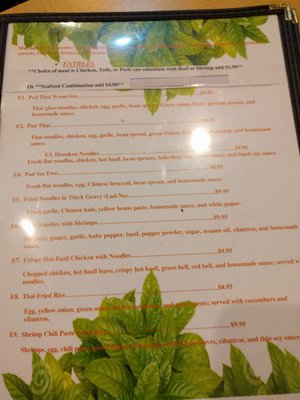 Menu photo 4 Suvipa Thai Food Denver, CO