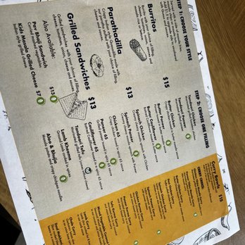 Maast Indian - menu - Indian Near Me - Irvine, California