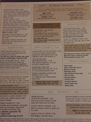 Menu photo 8 The St George's Tavern London, XGL