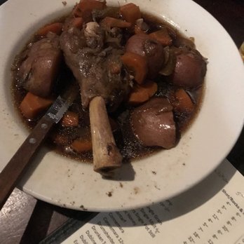 Sean Cummings Irish Pub - Lamb shank- yes, he loved them. - Irish Pub Near Me - Oklahoma City, Oklahoma
