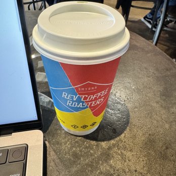 Rev Coffee - Honeysuckle latte with oat milk - Coffee & Tea Near Me - Smyrna, Georgia Rev Coffee - Honeysuckle latte with oat milk - Coffee & Tea Near Me - Smyrna, Georgia