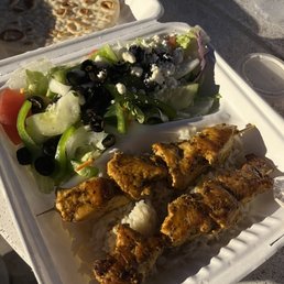 Chicken Kebab Plate