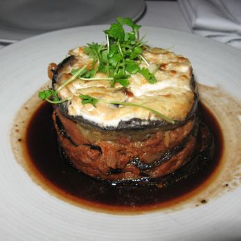 Crossroads Kitchen - Eggplant moussaka with Impossible meat - Vegan Near Me - Los Angeles, California Crossroads Kitchen - Eggplant moussaka with Impossible meat - Vegan Near Me - Los Angeles, California