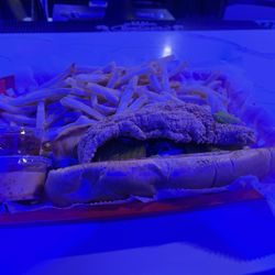 Seven Sports Bar & Lounge - Catfish sandwich