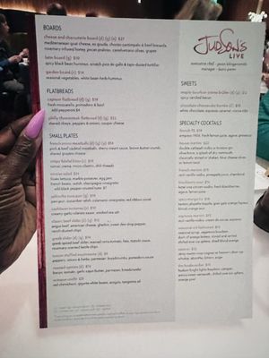 Menu photo 1 Judson’s Live Orlando, FL Menu photo 1 Judson’s Live Orlando, FL