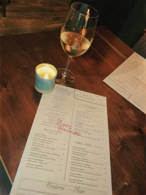 Menu photo 5 St. Cecilia Atlanta, GA