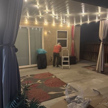 High Desert Handyman - I had string lights and a fixed light put up in my backyard. - Handyman Near Me High Desert Handyman - I had string lights and a fixed light put up in my backyard. - Handyman Near Me