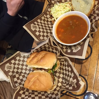 The Backyard Public House - Chicken sandwich and steak / potato soup. - Pubs Near Me - Spokane, Washington The Backyard Public House - Chicken sandwich and steak / potato soup. - Pubs Near Me - Spokane, Washington