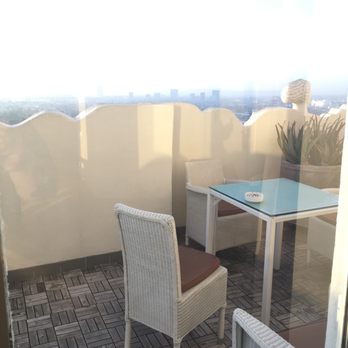 Sunset Tower Hotel - The view of my balcony - Hotels Near Me - West Hollywood, California Sunset Tower Hotel - The view of my balcony - Hotels Near Me - West Hollywood, California