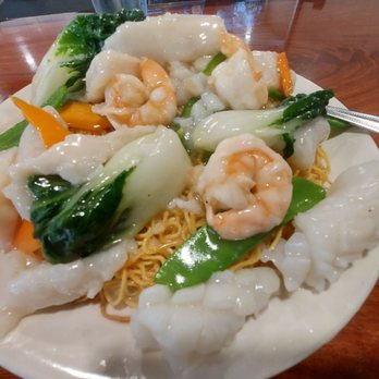 Home Taste - Seafood Pan Fried Noodles - Chinese Near Me - Eden Prairie, Minnesota Home Taste - Seafood Pan Fried Noodles - Chinese Near Me - Eden Prairie, Minnesota