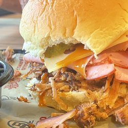 Braglio Farms Smokehouse - Que Ban Sandwich