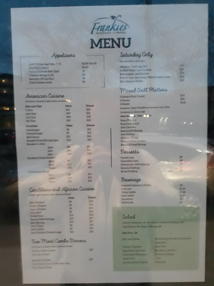 Frankies Restaurant and Catering