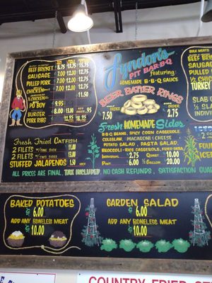 Menu photo 3 Lyndon's Pit Bar-B-Q Houston, TX Menu photo 3 Lyndon's Pit Bar-B-Q Houston, TX