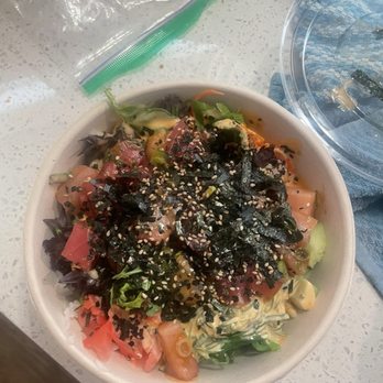 Poke Bowl 2016 - Make your own Poke Bowl Large (2 Protein) - Poke Near Me - Princeton, New Jersey Poke Bowl 2016 - Make your own Poke Bowl Large (2 Protein) - Poke Near Me - Princeton, New Jersey