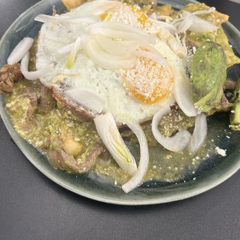 The Maple Bar Cafe - Verde chilaquiles - Breakfast & Brunch Near Me - Suisun City, California