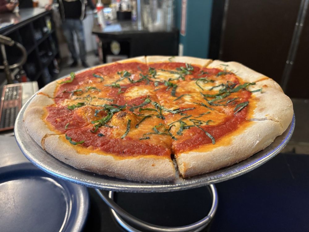 Food from Flying Saucer Pizza Company