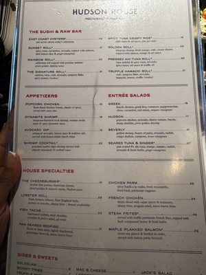Menu photo 2 Hudson House Houston, TX
