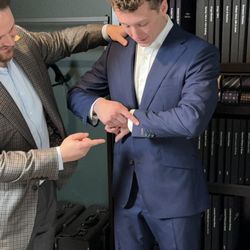 Carl Axen Clothier - Custom details for suits