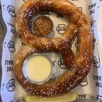 The Hall on Occidental - The Pretzel is absolutely to die for! By far the best according to this Kansas City Royals fan! - Sports Bars Near Me - Seattle, Washington The Hall on Occidental - The Pretzel is absolutely to die for! By far the best according to this Kansas City Royals fan! - Sports Bars Near Me - Seattle, Washington