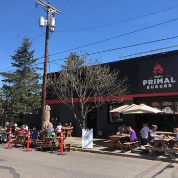 Dick's Primal Kitchen - Outside dining - Burgers Near Me - Portland, Oregon Dick's Primal Kitchen - Outside dining - Burgers Near Me - Portland, Oregon