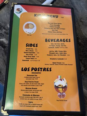 Menu photo 7 Pepper's Mexican Grill Hillsboro, OR