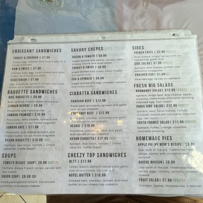 Menu photo 4 Orange Paris Cafe Costa Mesa, CA