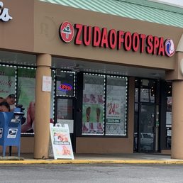 store front of ZUDAOFOOT SPA (In between jersey mikes & Mangia Pizza) store front of ZUDAOFOOT SPA (In between jersey mikes & Mangia Pizza)