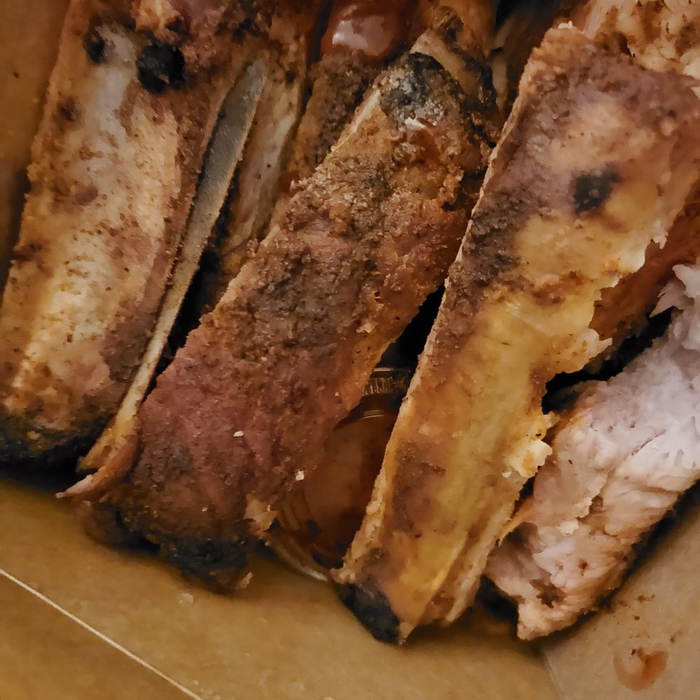 Johnny Boy Carryout - a box of meat and tomatoes - Barbeque Near Me - Capitol Heights, Maryland Johnny Boy Carryout - a box of meat and tomatoes - Barbeque Near Me - Capitol Heights, Maryland