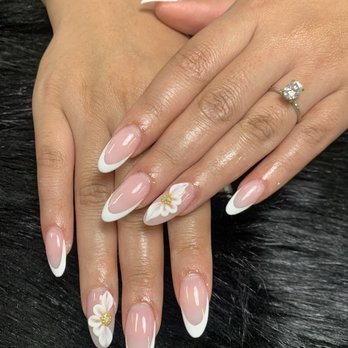 ST Spa & Nails - Full set (acrylic), medium, almond - Nail Salons Near Me - Yorktown, Virginia ST Spa & Nails - Full set (acrylic), medium, almond - Nail Salons Near Me - Yorktown, Virginia