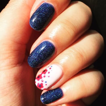 Lucky Nails - Something for Spring and spirited for Memorial Day weekend! Elaine is awesome and will continue to come again :) - Nail Salons Near Me - Springfield, Virginia Lucky Nails - Something for Spring and spirited for Memorial Day weekend! Elaine is awesome and will continue to come again :) - Nail Salons Near Me - Springfield, Virginia
