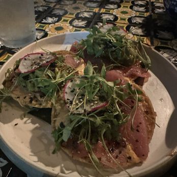 Buen Provecho - Tuna tostada - Mexican Near Me - Long Beach, California Buen Provecho - Tuna tostada - Mexican Near Me - Long Beach, California
