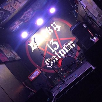 Lucky 13 Saloon - The stage where the bands play! - Dive Bars Near Me - Gowanus, New York