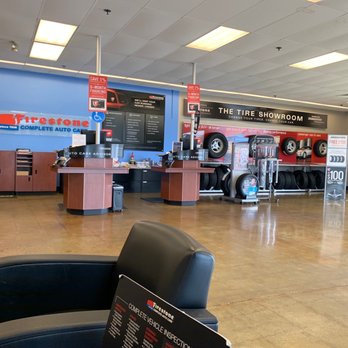 Firestone Complete Auto Care - View from waiting area - Auto Repair Near Me - Lawrenceville, New Jersey Firestone Complete Auto Care - View from waiting area - Auto Repair Near Me - Lawrenceville, New Jersey