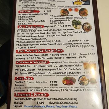 Saito & Pho Restaurant - Menu - Vietnamese Near Me - Ewa Beach, Hawaii Saito & Pho Restaurant - Menu - Vietnamese Near Me - Ewa Beach, Hawaii