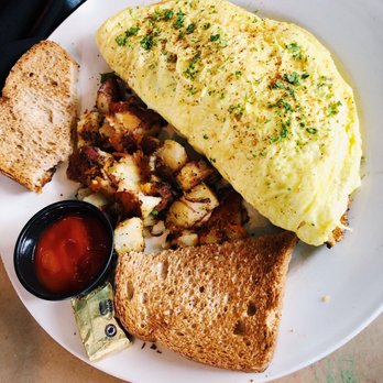 Too Cool Cafe - Spicy Chicken Omelette - New American Near Me - Indian Harbour Beach, Florida Too Cool Cafe - Spicy Chicken Omelette - New American Near Me - Indian Harbour Beach, Florida