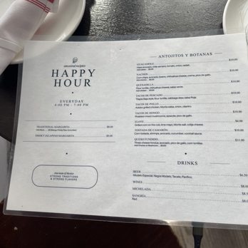 Ofrenda - Happy hour menu - Mexican Near Me - New York, New York Ofrenda - Happy hour menu - Mexican Near Me - New York, New York