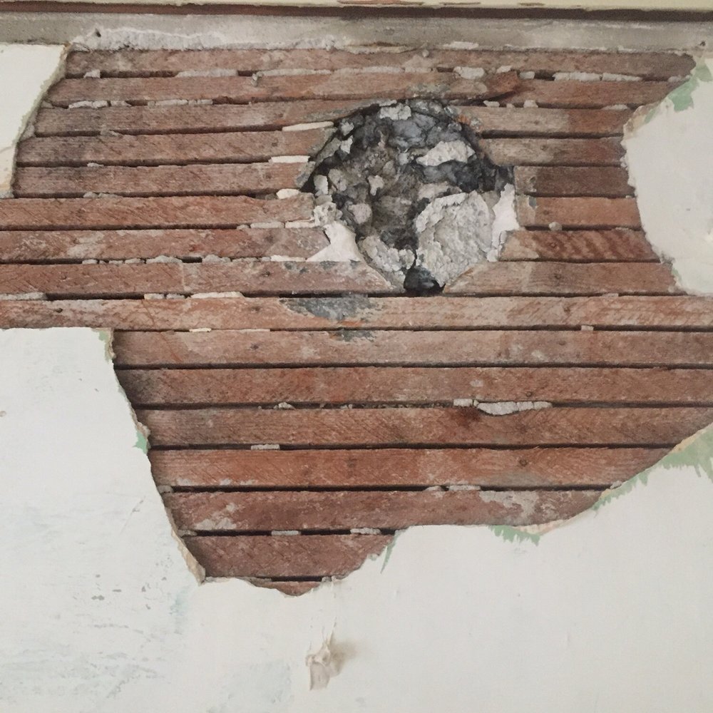 A Fresh Coat Painting - What was behind the wall paper. They fixed with no issues. - Painters Near Me - Beaverton, Oregon A Fresh Coat Painting - What was behind the wall paper. They fixed with no issues. - Painters Near Me - Beaverton, Oregon