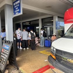 Line out the door.