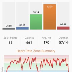 Orangetheory Fitness - You can also see how you did during a specific work out as well!