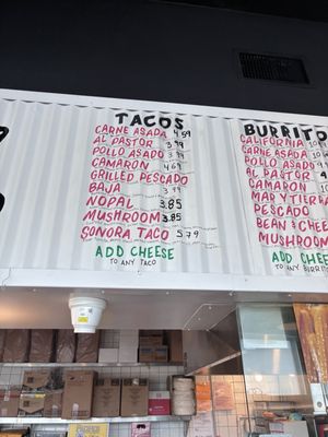 Menu photo 1 The Taco Stand Costa Mesa, CA